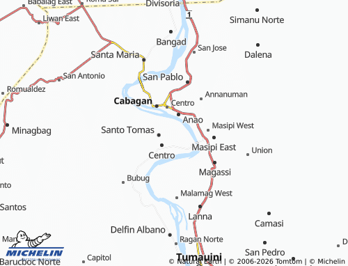 MICHELIN Ammugauan map - ViaMichelin