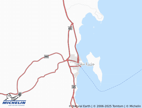 MICHELIN Borto Safaga map - ViaMichelin