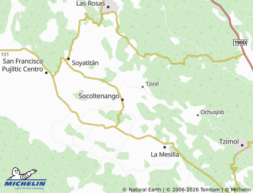 Kaart MICHELIN Guadalupe - ViaMichelin