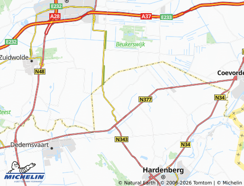 Carte MICHELIN Schuinesloot - ViaMichelin
