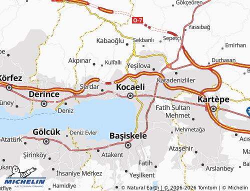 MICHELIN Tepecik map - ViaMichelin