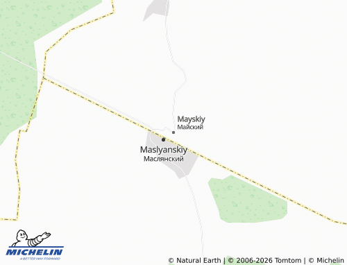 MICHELIN-Landkarte Mayskiy - ViaMichelin