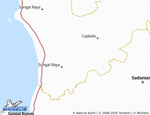 MICHELIN Sebandut map - ViaMichelin