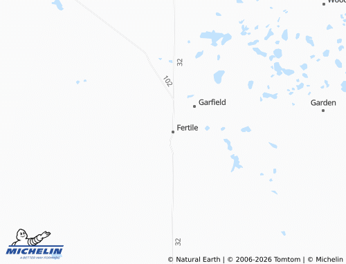 Mappa MICHELIN Fertile - ViaMichelin