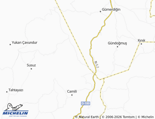 MICHELIN Meşeli map - ViaMichelin