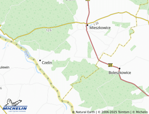 Carte MICHELIN Kłosów - ViaMichelin