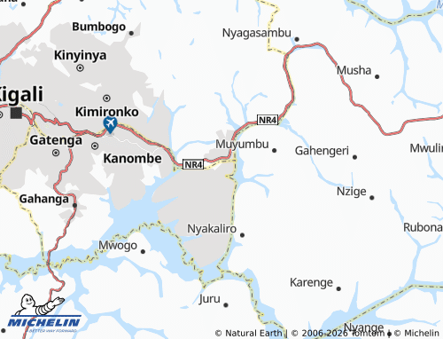 Mapa MICHELIN Gako - ViaMichelin