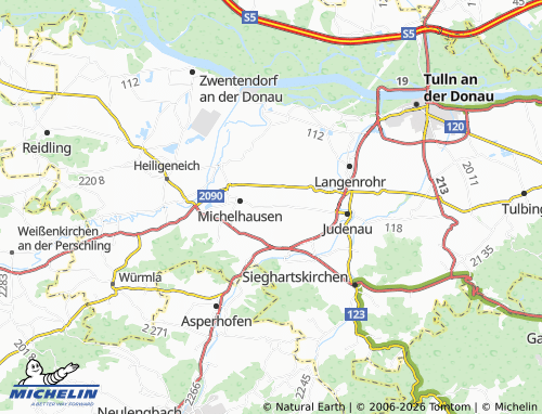 MICHELIN Atzelsdorf map - ViaMichelin