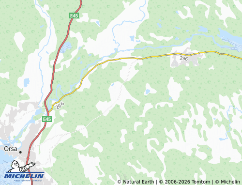MICHELIN-Landkarte Åberga - ViaMichelin