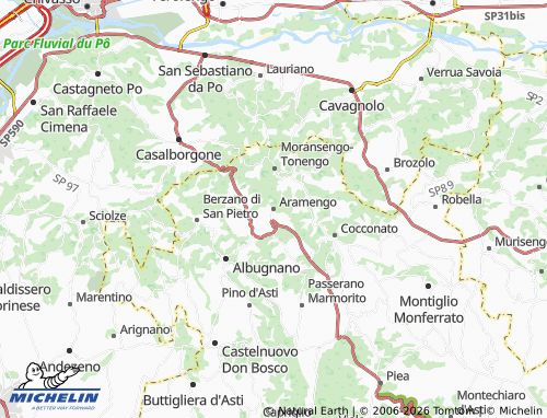 Mapa MICHELIN Aramengo - ViaMichelin