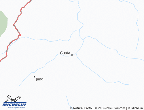 MICHELIN Guata map - ViaMichelin