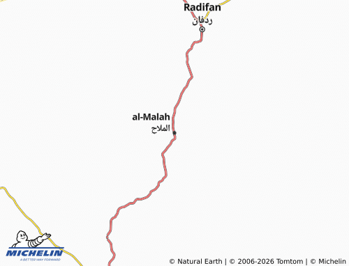 MICHELIN-Landkarte al-Malah - ViaMichelin