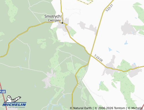 MICHELIN Tsykova map - ViaMichelin