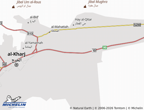 MICHELIN-Landkarte al-Rayhan - ViaMichelin