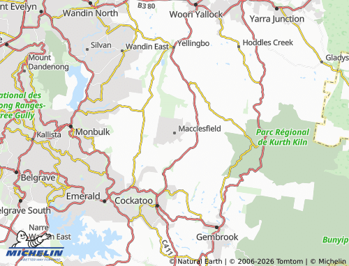 Mapa MICHELIN Macclesfield - ViaMichelin