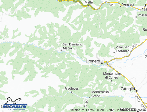 Mapa MICHELIN Cartignano - ViaMichelin