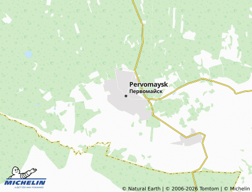 MICHELIN-Landkarte Pervomaysk - ViaMichelin