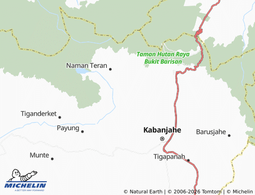 MICHELIN Suka Ndebi map - ViaMichelin
