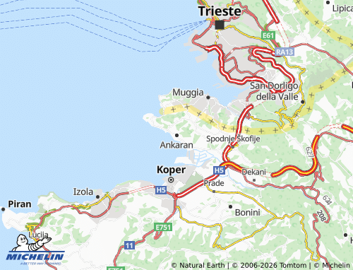 Mappa MICHELIN Ancarano - ViaMichelin