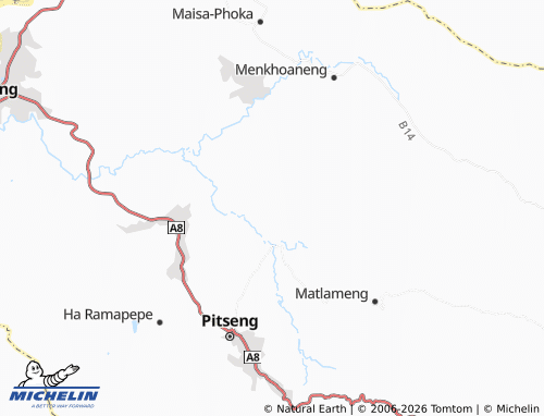 MICHELIN Ha Ratulo map - ViaMichelin