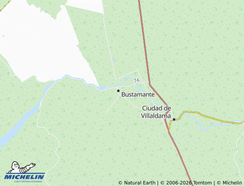MICHELIN-Landkarte Centro de Bustamante - ViaMichelin
