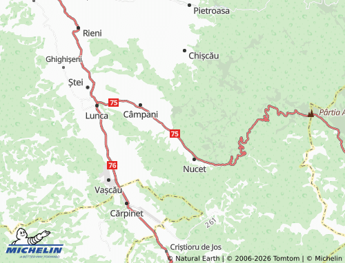 Mapa MICHELIN Fânațe - ViaMichelin