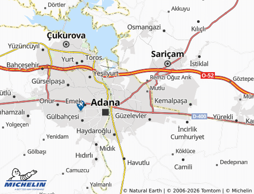 MICHELIN Tahsilli map - ViaMichelin