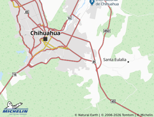 MICHELIN México 91 map - ViaMichelin