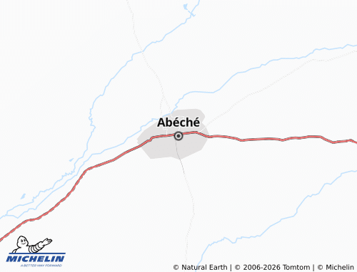 MICHELIN-Landkarte Abéché - ViaMichelin