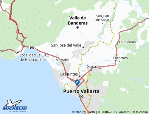 MICHELIN Hacienda San Vicente map - ViaMichelin
