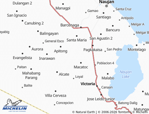 MICHELIN Bagong Buhay map - ViaMichelin