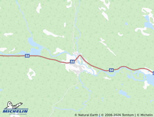 Mapa MICHELIN Hede - ViaMichelin