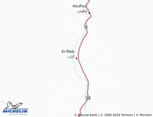 Carte MICHELIN Er-Rteb - ViaMichelin