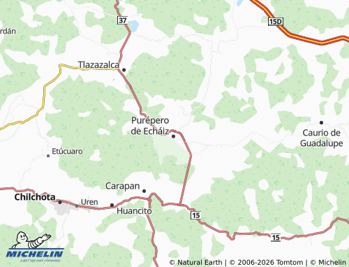 Carte MICHELIN Centro - ViaMichelin