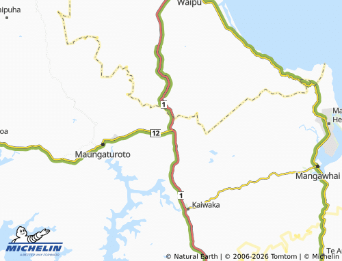 Mapa MICHELIN Brynderwyn - ViaMichelin