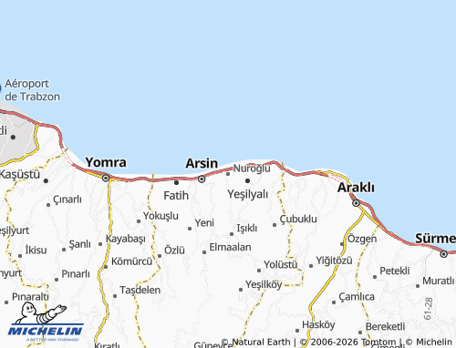 Mappa MICHELIN Nuroğlu - ViaMichelin