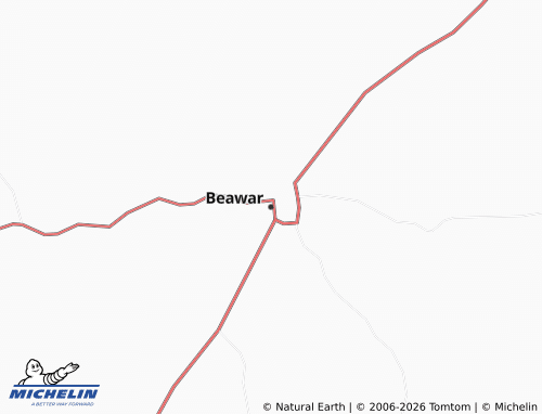 MICHELIN Beawar map - ViaMichelin