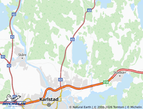 Carte MICHELIN Edsgatan - ViaMichelin