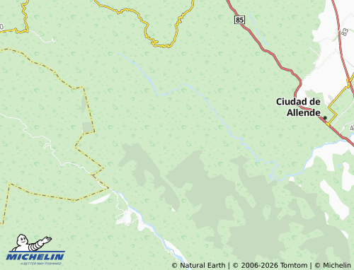 Mapa MICHELIN Potrero Redondo - ViaMichelin