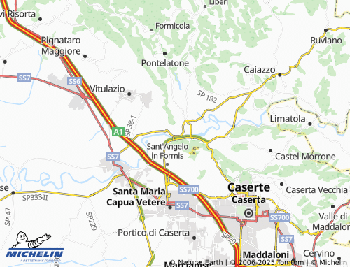 Mapa MICHELIN Palombara - ViaMichelin