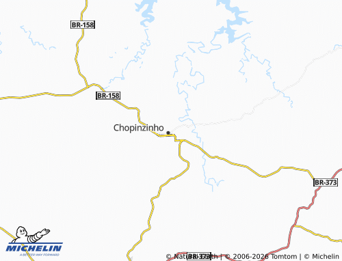 Mapa MICHELIN São Cristóvão - ViaMichelin