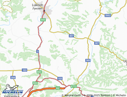 MICHELIN Daben map - ViaMichelin