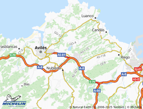 MICHELIN-Landkarte La Barca - ViaMichelin