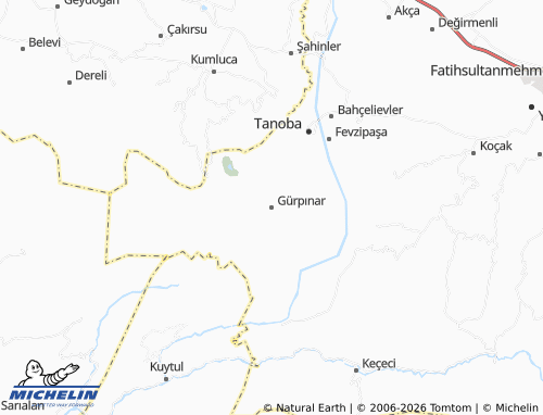 MICHELIN Gürpınar map - ViaMichelin