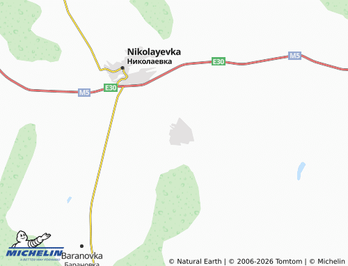 MICHELIN-Landkarte Bayevka - ViaMichelin