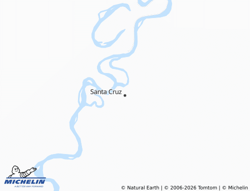 Carte MICHELIN Santa Cruz - ViaMichelin