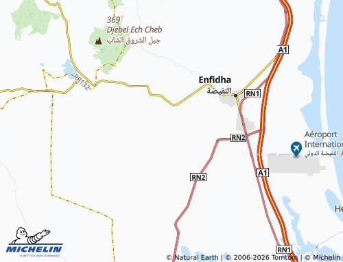 Mappa MICHELIN Dar al-'Arousi - ViaMichelin