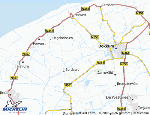 Carte MICHELIN Jannum - ViaMichelin