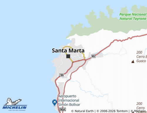 Mappa MICHELIN El Peruano - ViaMichelin