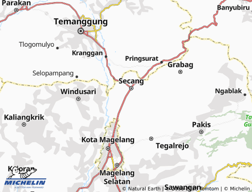MICHELIN Madyocondro map - ViaMichelin
